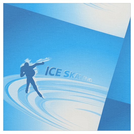 Ice Skaten Stoff (Nahaufnahme)