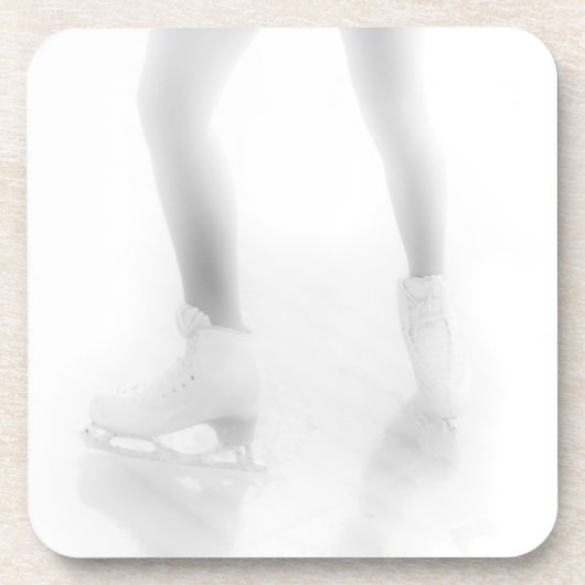 Ice Skaten Untersetzer (Vorderseite)