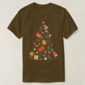 Ice Skaten Weihnachtsbaum Xmas Skaters Funny Wint T-Shirt (Design vorne)
