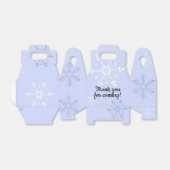 Ice Skaten Winter Wonderland Birthday Favor Box Geschenkschachtel (Ungefaltet)