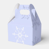 Ice Skaten Winter Wonderland Birthday Favor Box Geschenkschachtel (Rückseite)