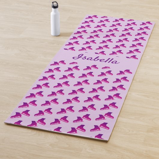 Ice Skaten Yoga Mat Skate Paar rosa Yogamatte (Beispiel)