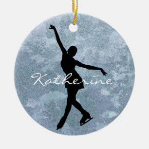 Ice Skater Abbildung Skater Ornament