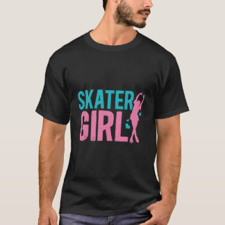 Ice Skater Girl Figure Skaters Skaten (Thema) T-Shirt