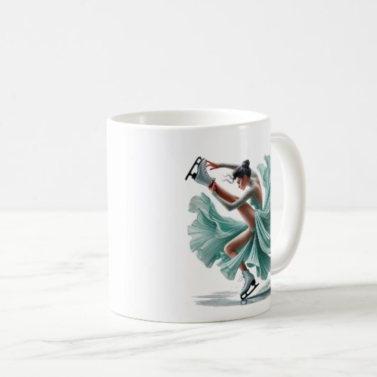 Ice Skater  Kaffeetasse (VorderseiteRechts)