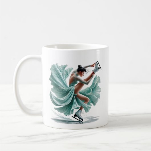Ice Skater Kaffeetasse (Links)