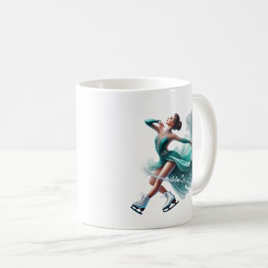 Ice Skater  Kaffeetasse (VorderseiteRechts)