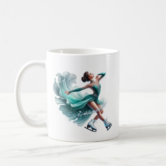 Ice Skater Kaffeetasse (Links)