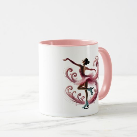 Ice Skater Tasse (VorderseiteRechts)