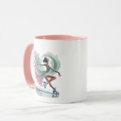 Ice Skater Tasse (Vorderseite Links)