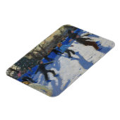 Ice Skaters Weihnachten Fayre Fair Hyde Park Magnet (Linke Seite)