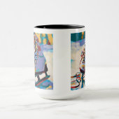 Ice skates Painting - Gift for Holiday Tasse (Zentrum)