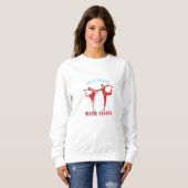 Ice Skates Winter Sport Modern Sweatshirt (Vorne ganz)