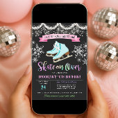 Ice Skating Birthday Invitation Einladung