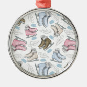 Ice Skating Christmas Ornament Keepsake (Vorne)