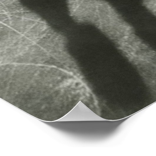 Ice Skating Couple Poster (Ecke)