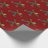 Ice Skating Geschenkpapier (Ecke)