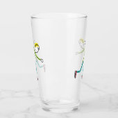 Ice Skating Stickman Glas (Links)