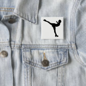Ice Skating Woman Button (Beispiel)