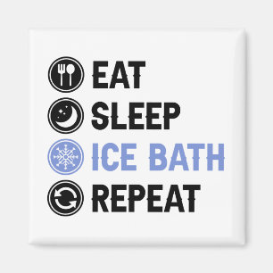 Ice Sleep Ice Bath Wim Hof Kalte Dusche Iceman Magnet