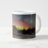 Ice & Snow | Aurora Polaris Murmansk, Iceland Jumbo-Tasse (Vorderseite Rechts)