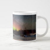Ice & Snow | Aurora Polaris Murmansk, Iceland Jumbo-Tasse (Rechts)