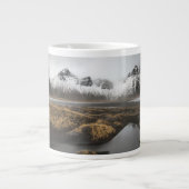 Ice & Snow | Vestrahorn Mountain, Iceland Jumbo-Tasse (Vorderseite)
