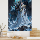 Ice Sorcerer Power Wall Art Poster (Küche)
