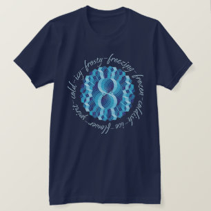 Ice-Spirit-Muster T-Shirt
