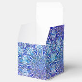 Ice Star Kaleidoskop Muster Cube Favor Box Geschenkschachtel (Geöffnet)