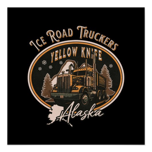 ICE-STRASSENKRAFT - ALASKA POSTER (Vorderseite)