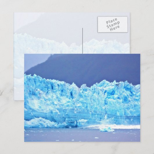 Ice Themed Postkarte (Vorne/Hinten)