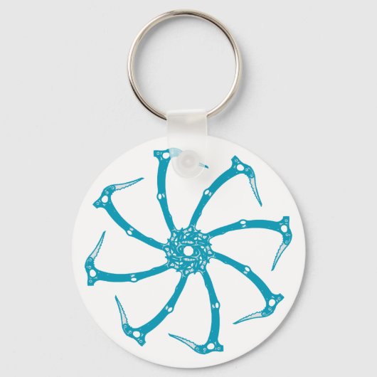 Ice Tool Spindle Schlüsselanhänger (Vorderseite)