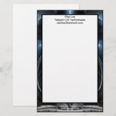 Ice-Vision der Kaiserlichen Digitalen Kunst Briefpapier (Vorne/Hinten)