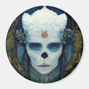 Ice Witch Fantasy Sci-Fi Kunst Magnet