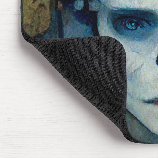 Ice Witch Fantasy Sci-Fi Kunst Mousepad (Ecke)