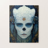 Ice Witch Fantasy Sci-Fi Kunst Puzzle (Vertikal)