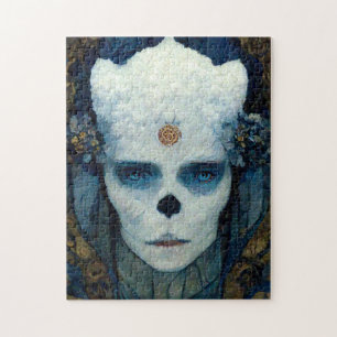 Ice Witch Fantasy Sci-Fi Kunst Puzzle