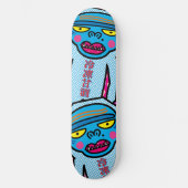 ice Yeti Skateboard (Vorderseite)