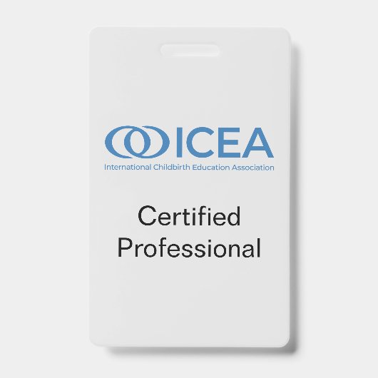 ICEA-Abzeichen Ausweis (Front)