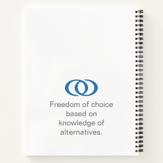 ICEA-Spiralheft Notizblock (Rückseite)