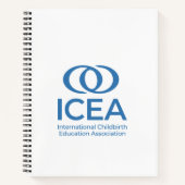 ICEA-Spiralheft Notizblock (Vorderseite)
