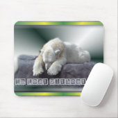 Icebaer Mousepad (Mit Mouse)
