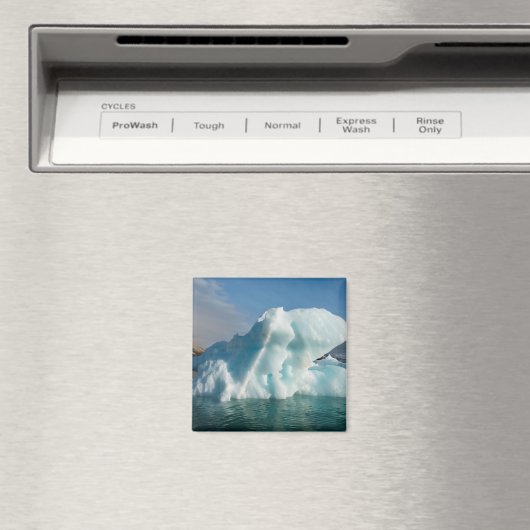 Iceberd in Palander Bay, Norwegen Magnet (In Situ (Geschirrspüler))