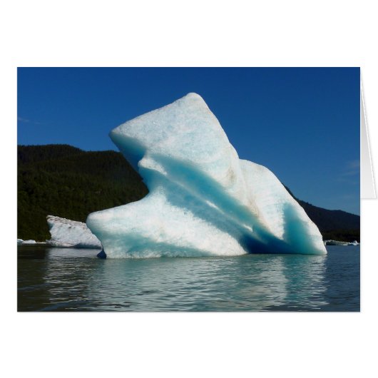 Iceberg am Mendenhall See in Alaska (Vorderseite (Horizontal))