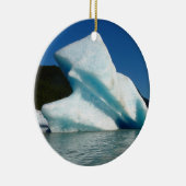 Iceberg am Mendenhall See in Alaska Keramikornament (Rechts)