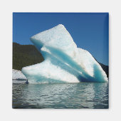 Iceberg am Mendenhall See in Alaska Magnet (Vorne)