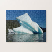 Iceberg am Mendenhall See in Alaska Puzzle (Horizontal)