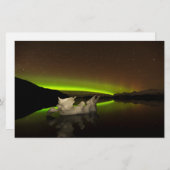 Iceberg Aurora Briefpapier (Vorne/Hinten)