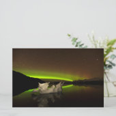 Iceberg Aurora Briefpapier (Stehend Vorderseite)